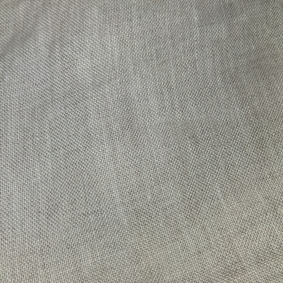 Talbots Women's Beige 100% Pure Irish Linen Cropped Flowy Lagenlook 6P - Picture 4 of 6